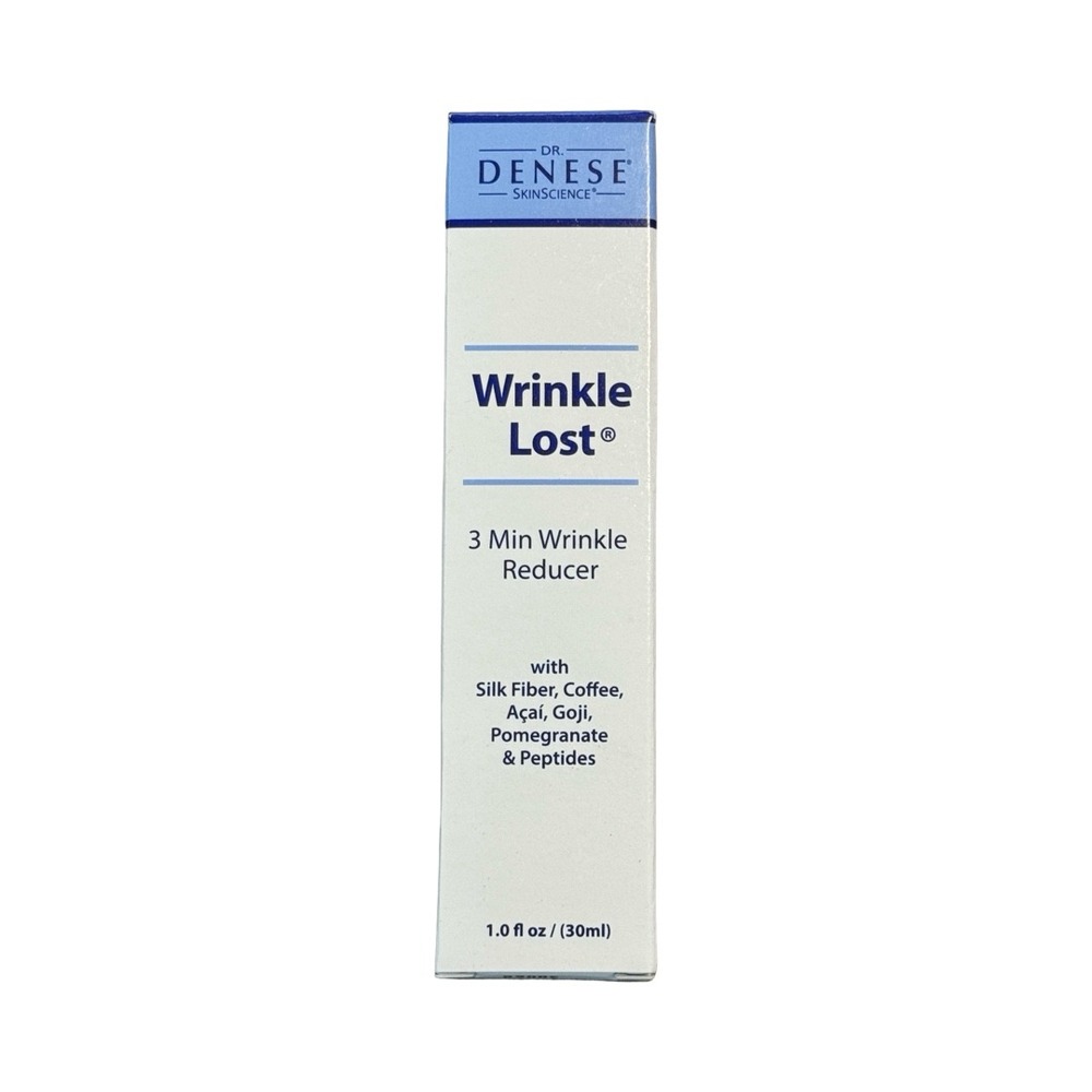 Dr. Denese SkinScience Wrinkle Lost 3 Min Wrinkle Reducer 1.0 fl oz 30ml NEW